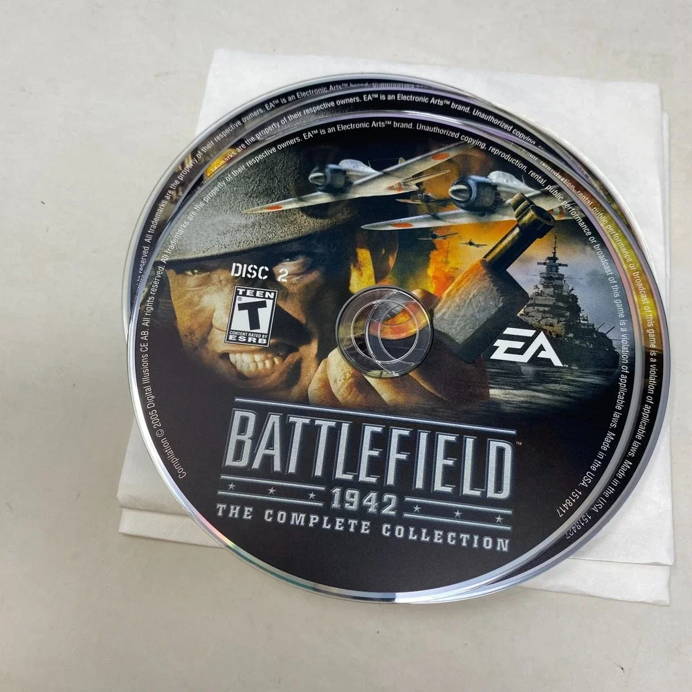 Battlefield 1942 The Complete Collection (PC, 8-Disc EA‎ Release, 2004–2007)